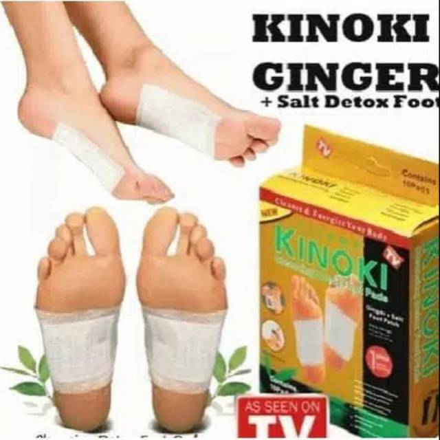 

KINOKI GOLD BOX GINGER SALT(coklat), AROMA HERBAL