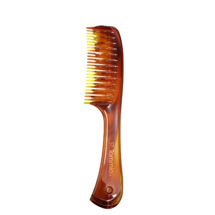 Tammia 6339T tortoise large bold styling comb sisir rambut ANANDA_KOSMETIK