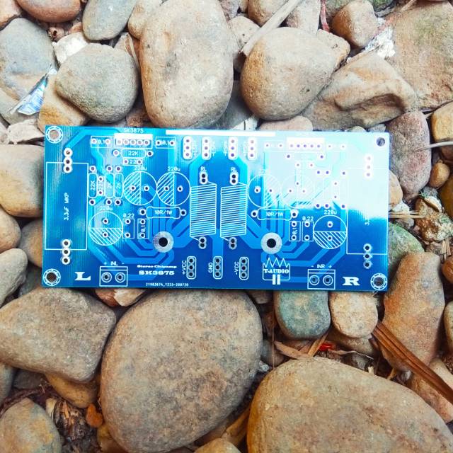 T-AUDIO PCB SK3875 STEREO CHIPAMP GAINCLONE AUDIO AMPLIFIER DOUBLE LAYER