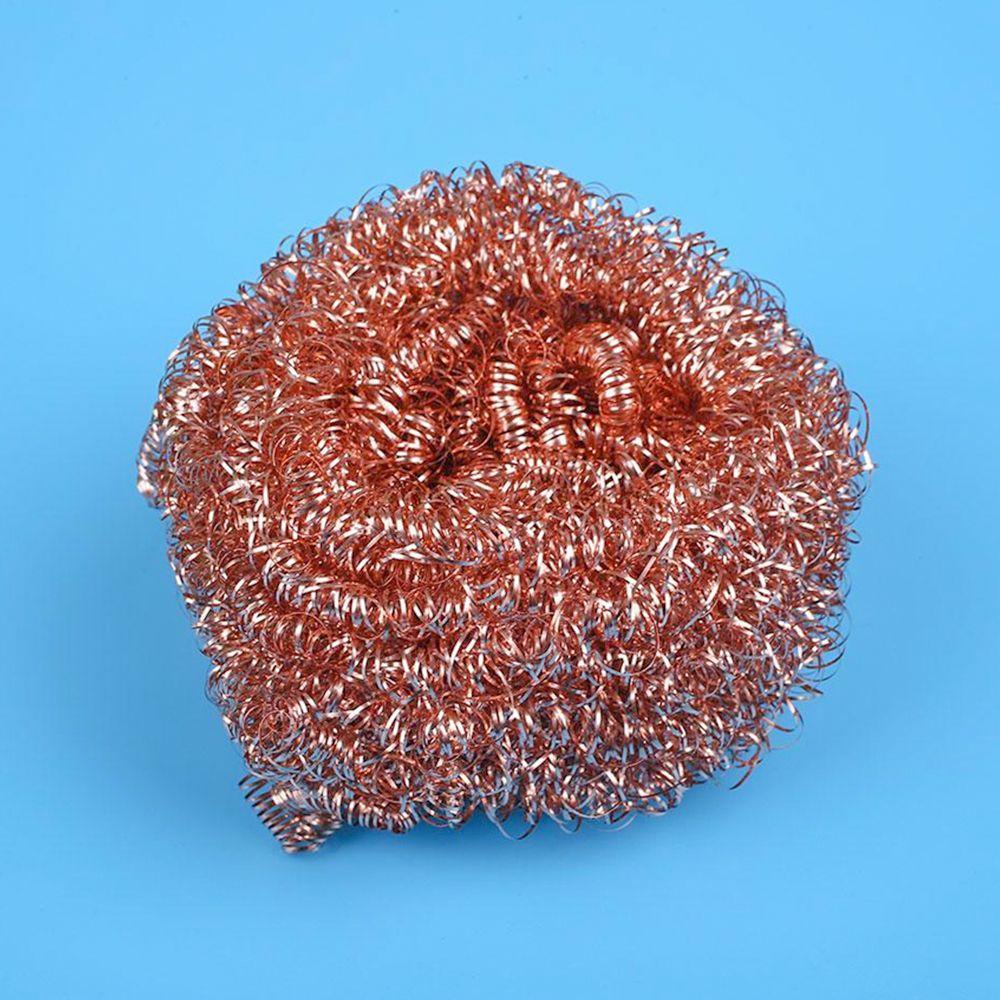 Solighter 5pcs Solder Bola Pelepas Tembaga Desoldering Steel Cleaning Wire