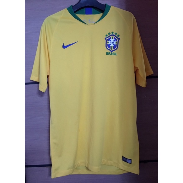 NIKE JERSEY BRAZIL WORLD CUP ORIGINAL JERSEY BOLA