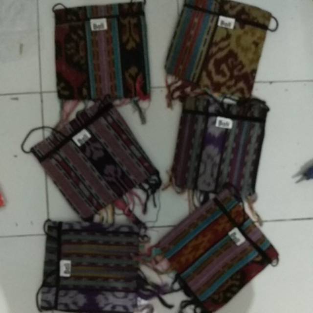 Tas selempang mini tenun bali oleh oleh souvenir bali