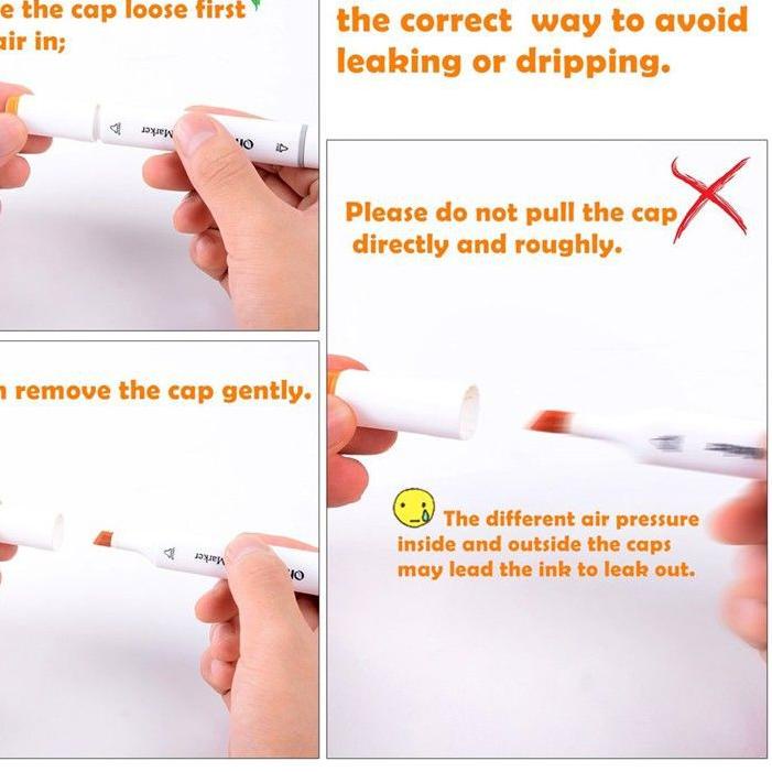 

10.10 Brands Festival Touchfive Touchnew Marker Spidol 40 Colors Twin Markers Animasi