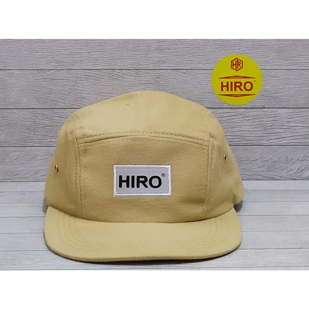 [COD]Topi Distro Pria/Topi Snapback Bordir Hiro Lima Panel/Topi Distro Keren