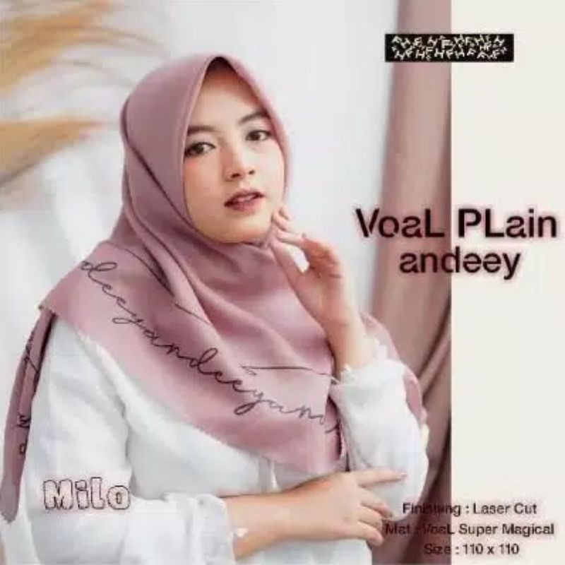 SEGI EMPAT DEENAY KW LATIN SEGIEMPAT VOAL MOTIF LASER CUT LASERCUT