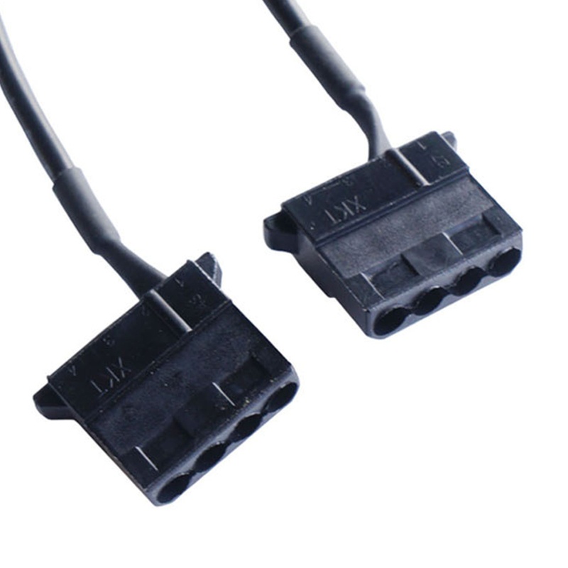 Bt Untuk Kabel Konektor Power Adapter Kipas Angin DC 5521ke Molex 4p PC Dengan Saklar 1ke2