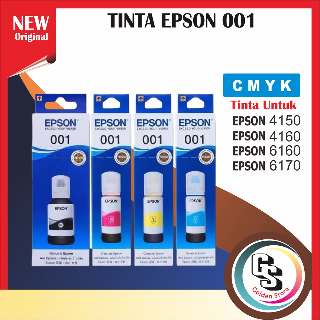 Tinta Epson 001 PREMIUM(COMPATIBLE) L4150 L4160 L6160 L6170 L6190 SET &amp; PCS