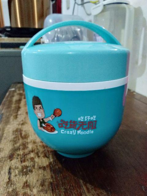 Tempat Makan Yooyee 602 Pink Tosca / Lunchbox Yooyee 602.