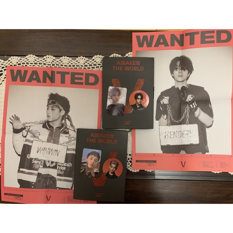 Unsealed WayV Chinese ver Awaken The World album (World ver)