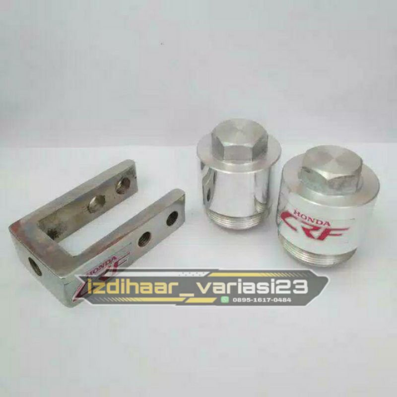 peninggi shock CRF150L depan belakang