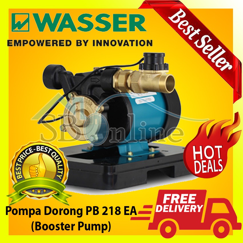 Pompa Air Wasser PB-218 EA Pompa Pendorong Booster Pump 