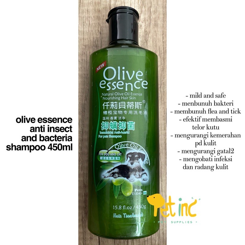 Olive essence shampoo outdoor dogs 450ml