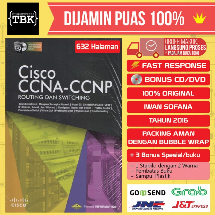 Buku Cisco CCNA-CCNP Routing Dan Switching - Iwan Sofana BKIL_1625