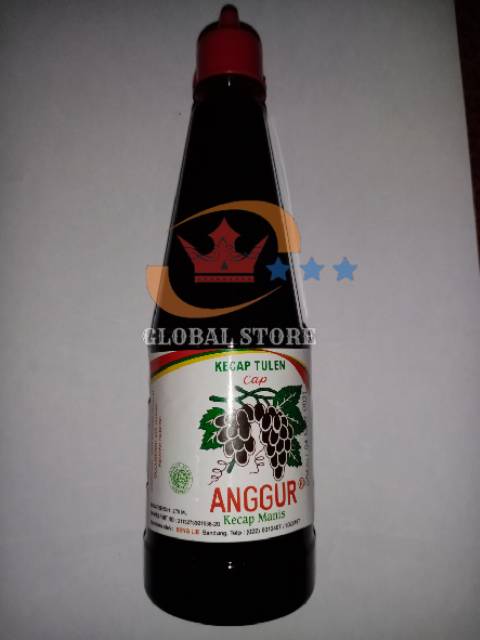 Kecap cap anggur seng lie 600ml asin / manis