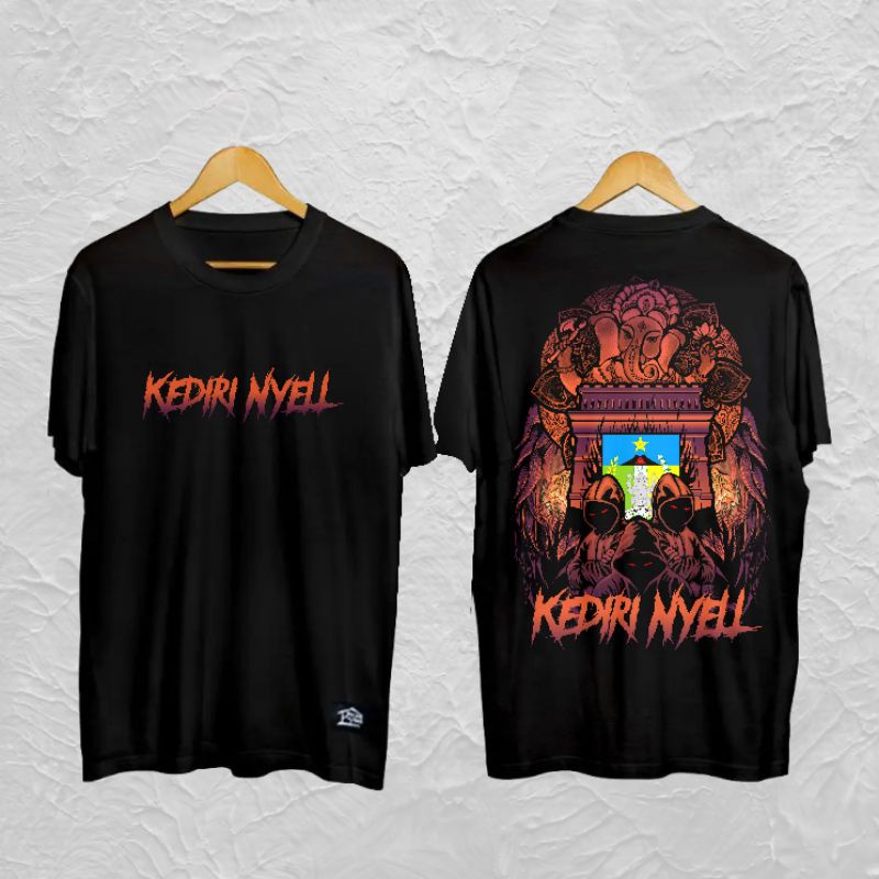 KAOS KEDIRI NYELL BISA COD KAOS DISTRO