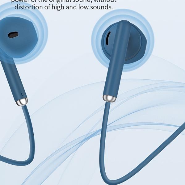 YLV Headset Earphone 3.5mm Macaron Bass In Ear Earphones Gaming Multi Color Wired Stereo Android