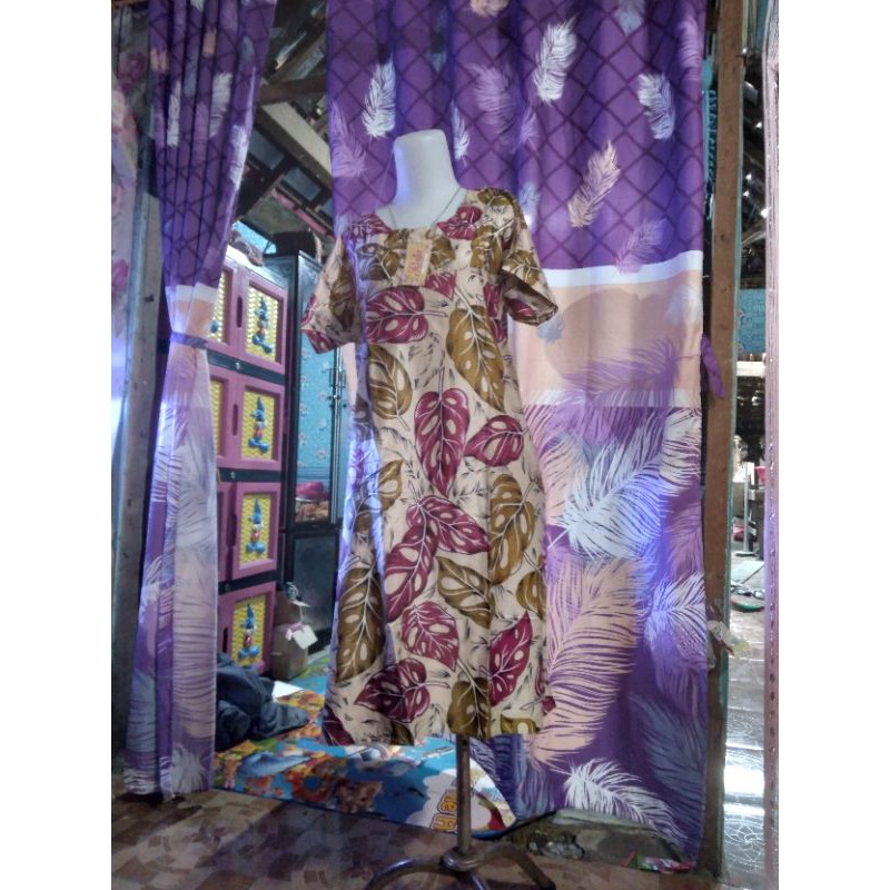 daster janbol dan gamis bahan hyget