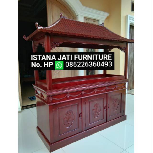 Meja aquarium furniture meja aquarium kayu jati