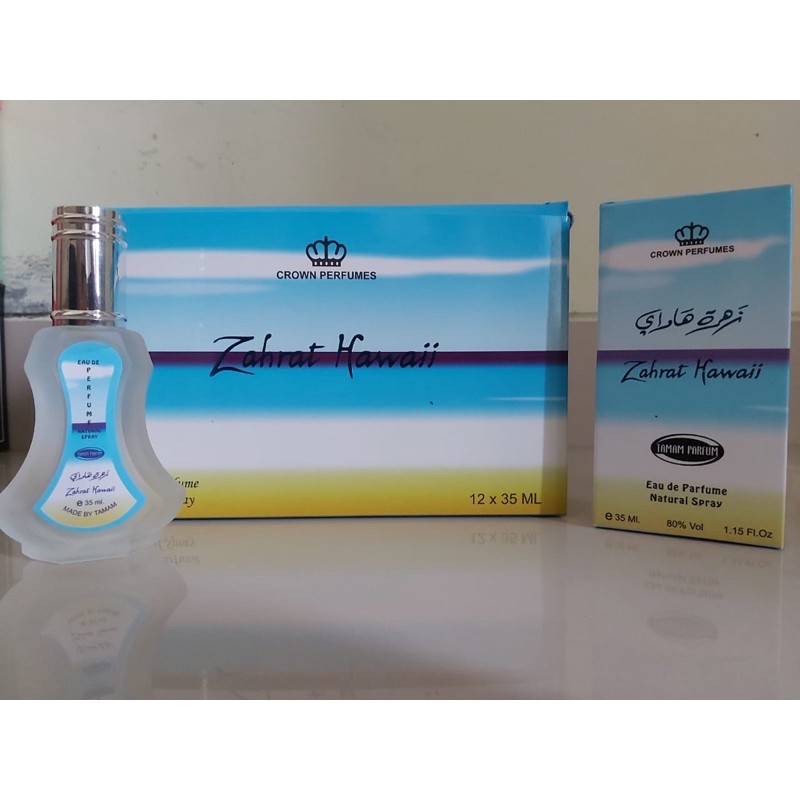 Jual Perfume Zahrat Hawaii Perbotol 35ml | Shopee Indonesia