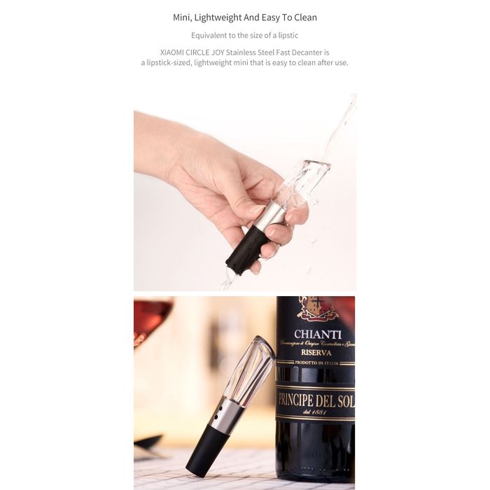 XIAOMI CIRCLE JOY Fast Wine Decanter Pouring Tool - CJ-DXJQ1 - Alat Penuang Wine dari XIAOMI