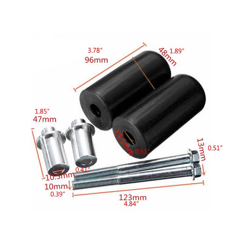 Cre 1 Set Frame Slider Motor Universal Anti Benturan Untuk Honda Suzuki