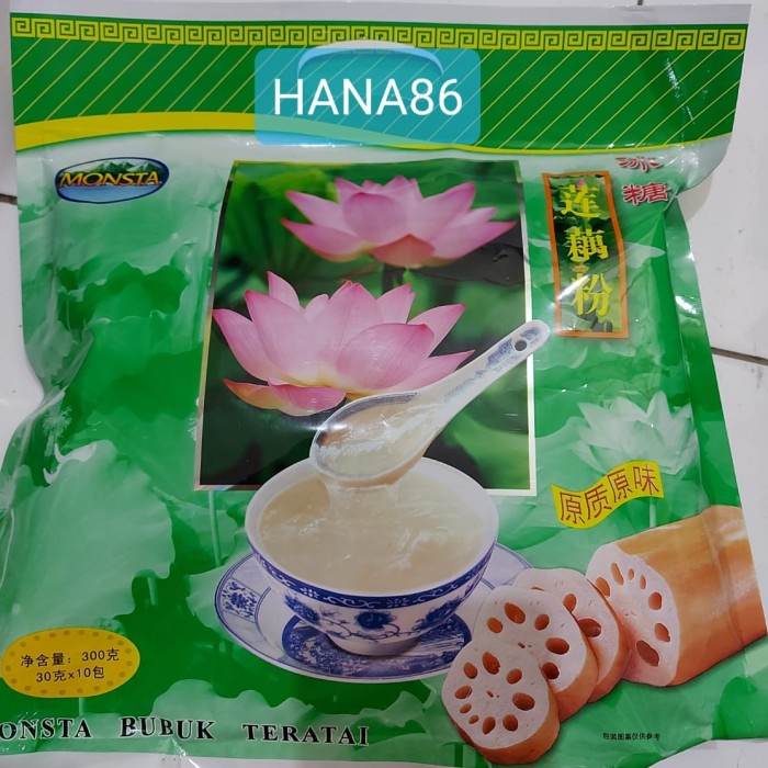 

COD MONSTA Minuman Serbuk Pati Akar Teratai isi 10sachet (300gr)