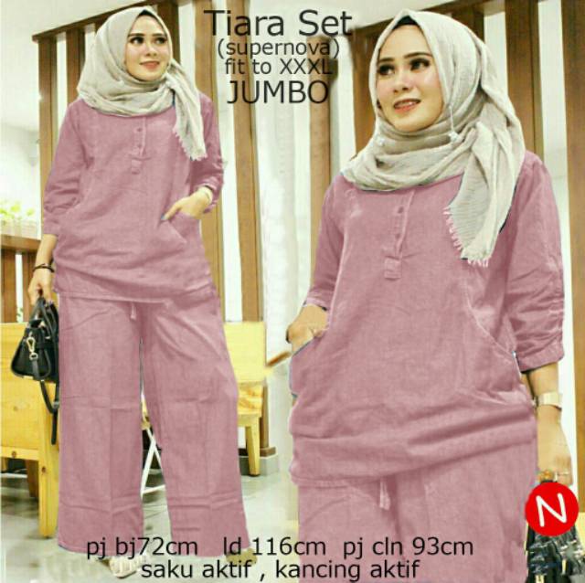 CTN Baju setelan TIARA termurah best seller