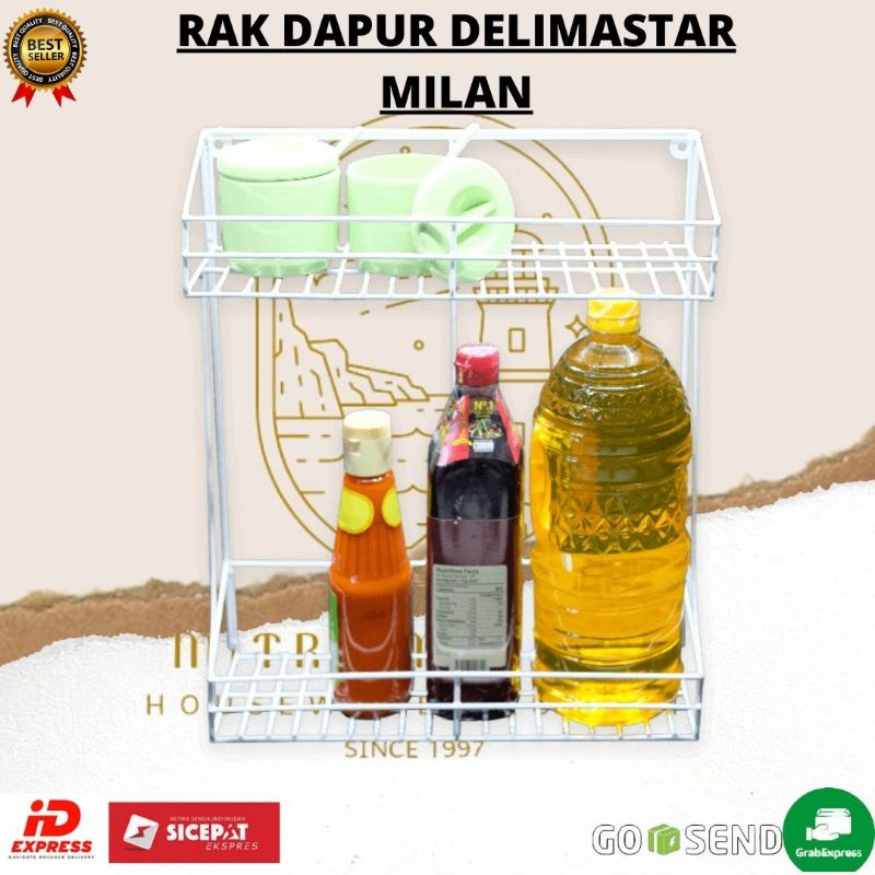 SALE!! Rak Gantung Serbaguna 2 Susun / Milan Delimastar