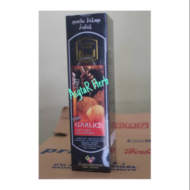 

RK60 Madu Hitam Pahit 6 in 1 plus Garlic Prima Herbal