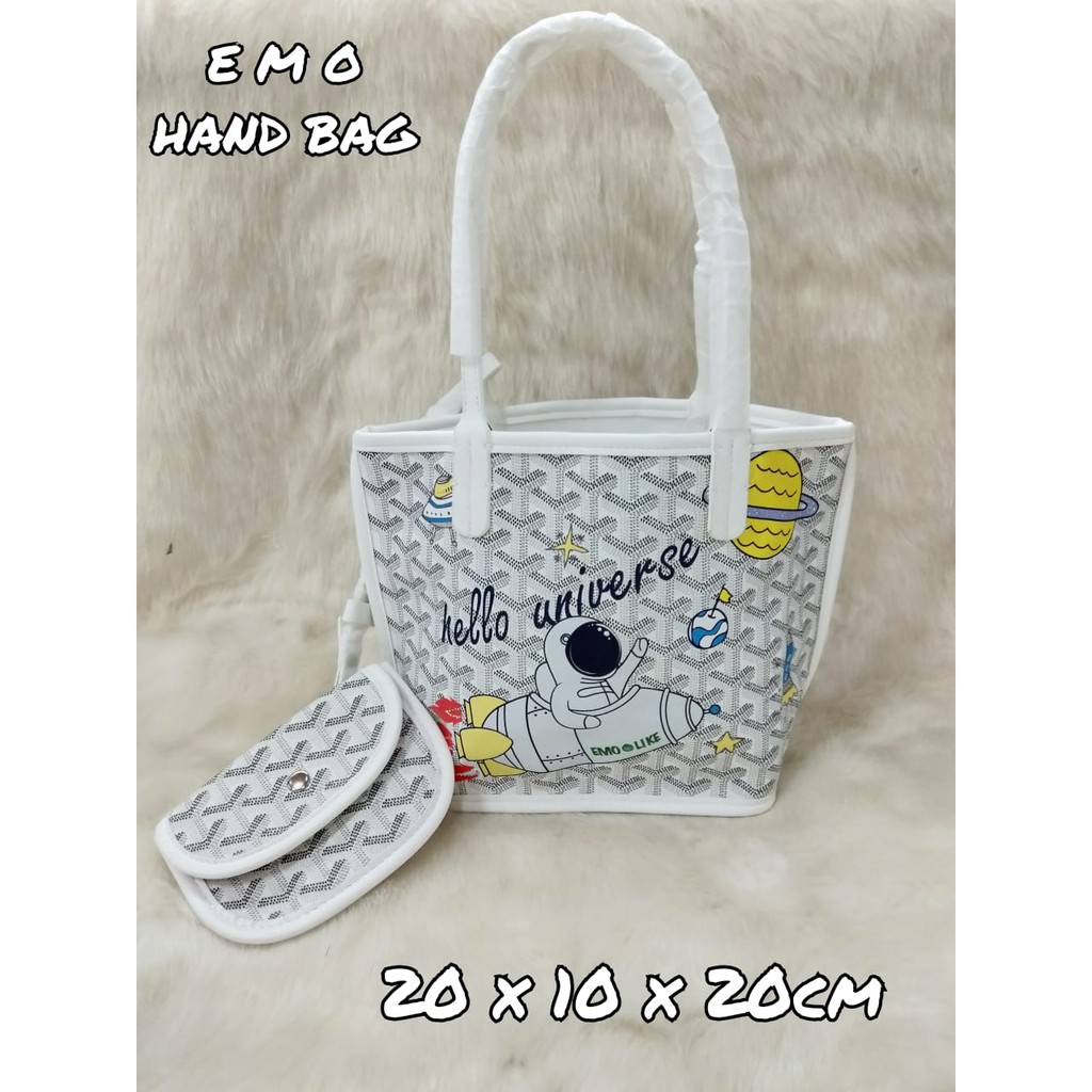 Tote Bag Emo Mini Free Pouch