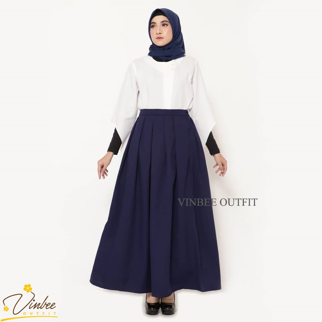 ROK FLARE SKIRT PREMIUM By VINBEE OUTFIT