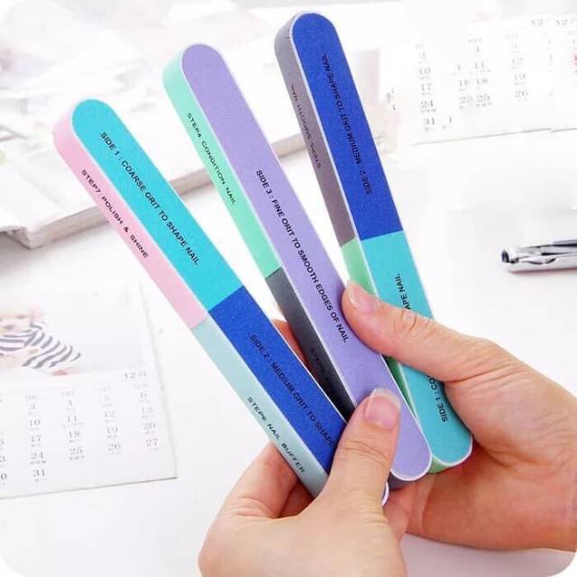 Kikir buffer kuku 7 sisi / buffer 7 step Nail File Manicure