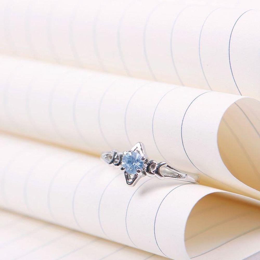 Timekey 30pcs Cincin Lapis Silver Dengan Berlian Imitasi Untuk Wanita A6K1