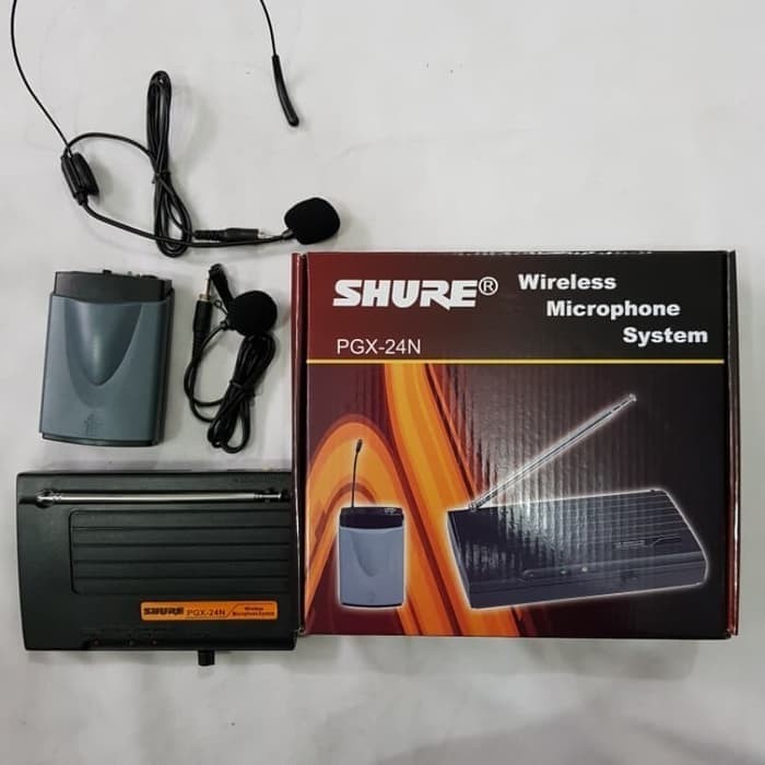 mic wireles shure pgx 24n