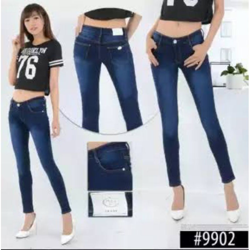 Celana Panjang Jeans Wanita/Celana Jeans Panjang Wanita/Jeans Panjang