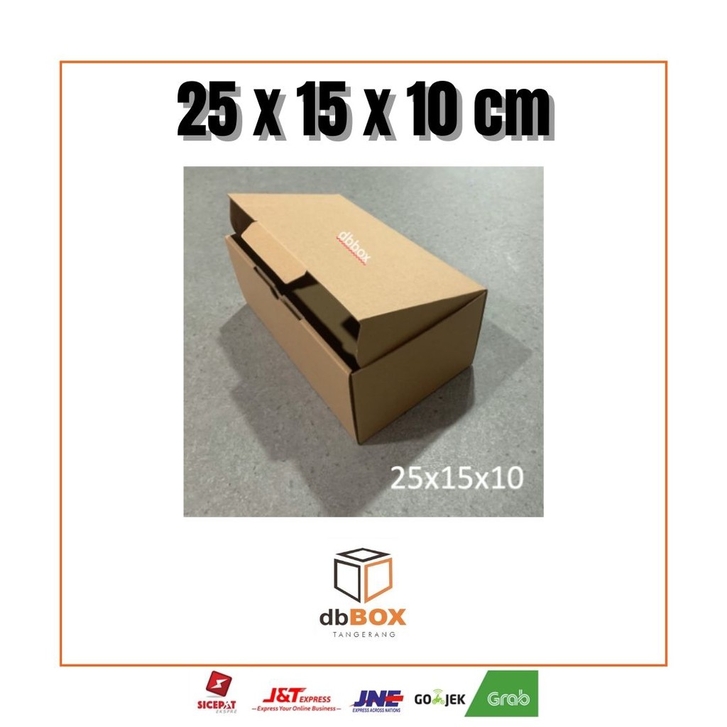 

Kardus 25x15x10 cm | Box Die Cut dan Easy Usage | Box Makanan