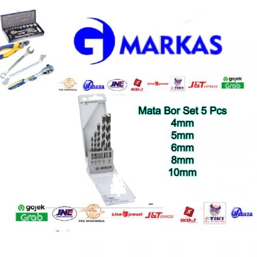 Mata bor Beton Set Bosch 5pcs / Mata bor Tembok bosch / Mata bor