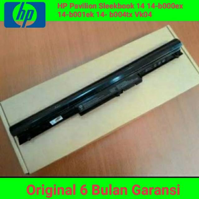 Baterai HP Pavilion Sleekbook 14 14-b000ex 14-b001ek 14- b004tx Vk04