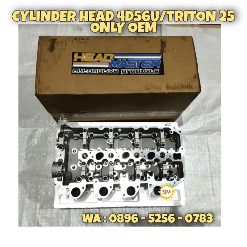 CYLINDER HEAD 4D56U/TRITON 25 ONLY OEM