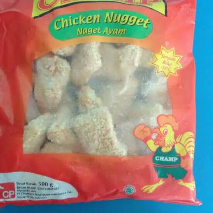 

❤ SEMBAKO MURAH ❤ Nuget Ayam Champ 250gr dan 500 gram