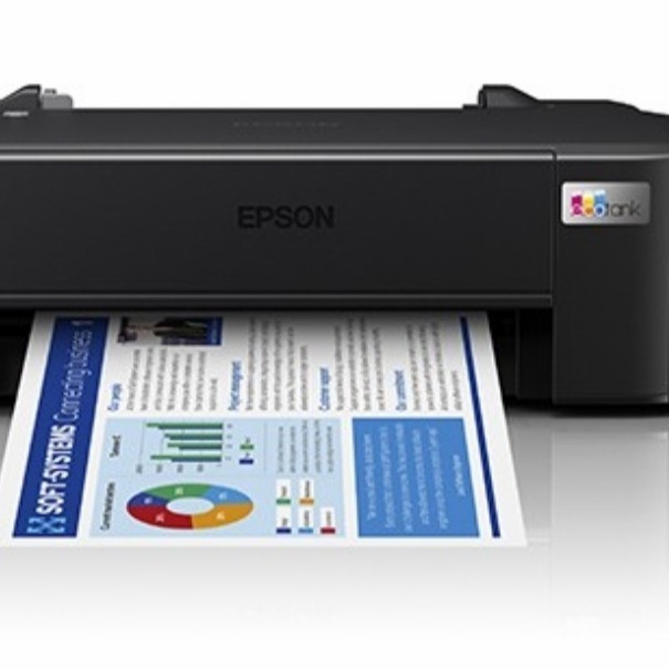 Printer Epson EcoTank L121 A4 New Original Ink Tank 664 Pengganti L120 - Compatible Ink