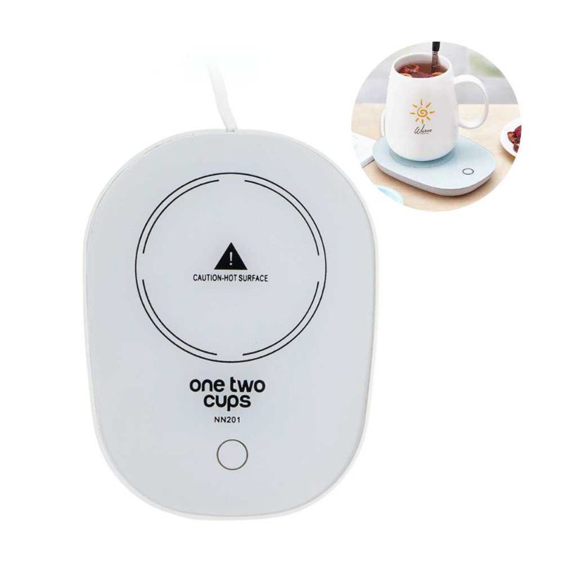 One Two Cups Tatakan Gelas Pemanas Cangkir Coffee Cup Heating Pad 