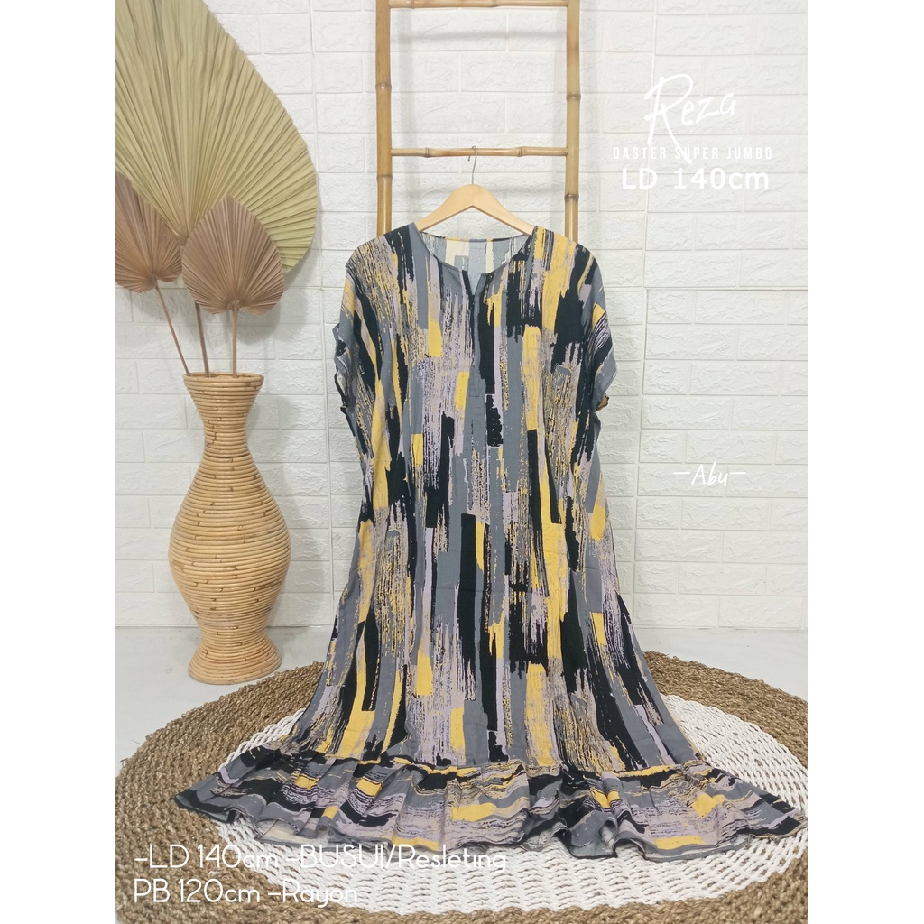 LD 140cm Daster Super Jumbo (42 Motif) (Part 2) dan  Daster Kaftan Viral LD 150cm Ruffle Big Size-8