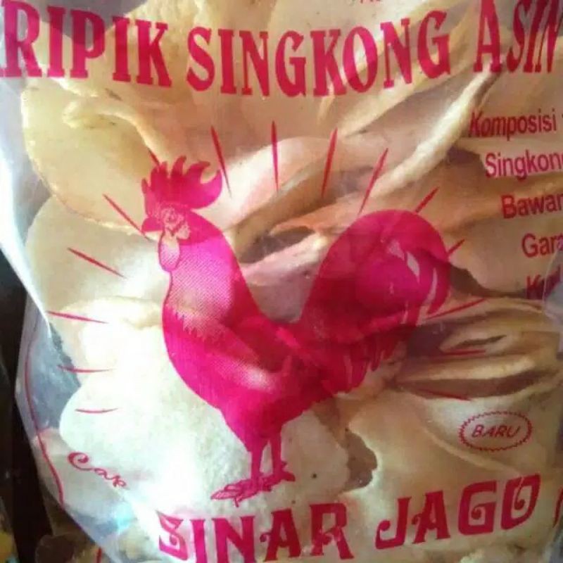 Keripik singkong jago 200 g manis/asin