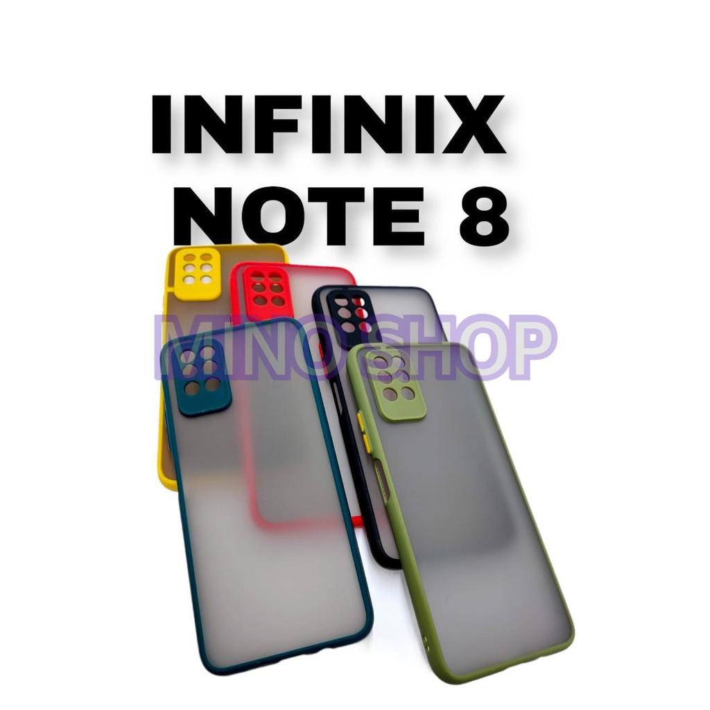 SOFTCASE INFINIX NOTE 8 - HARDCASE DOVE MYCHOICE + PC - AERO CASE