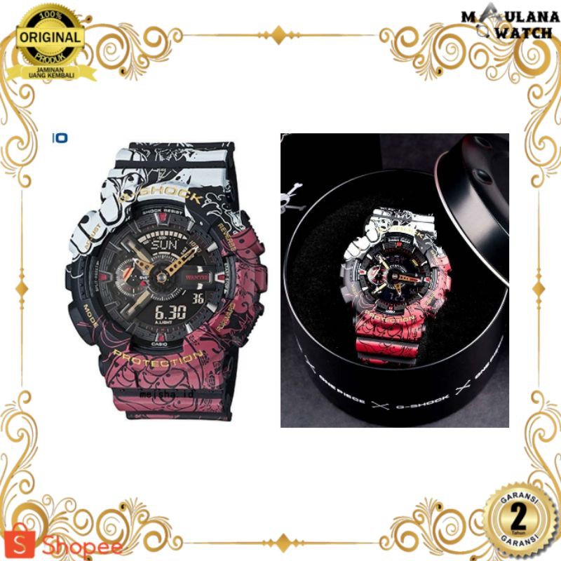 JAM TANGAN PRIA WANITA | RANTAI | KULIT | KARET | MURAH | PRIA [CASIO G-SHOCK ONE PIECE & BRANDED WA