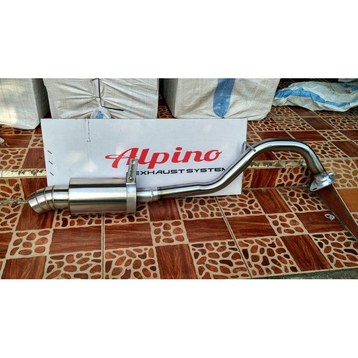 bolt on yaris /New yaris muffler alpino