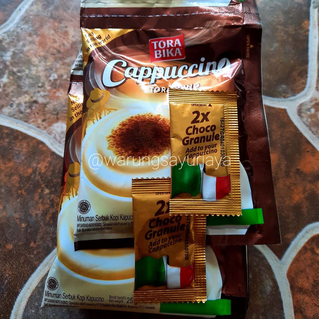 

Tora Bika Cappuccino Kopi 10 Sachet