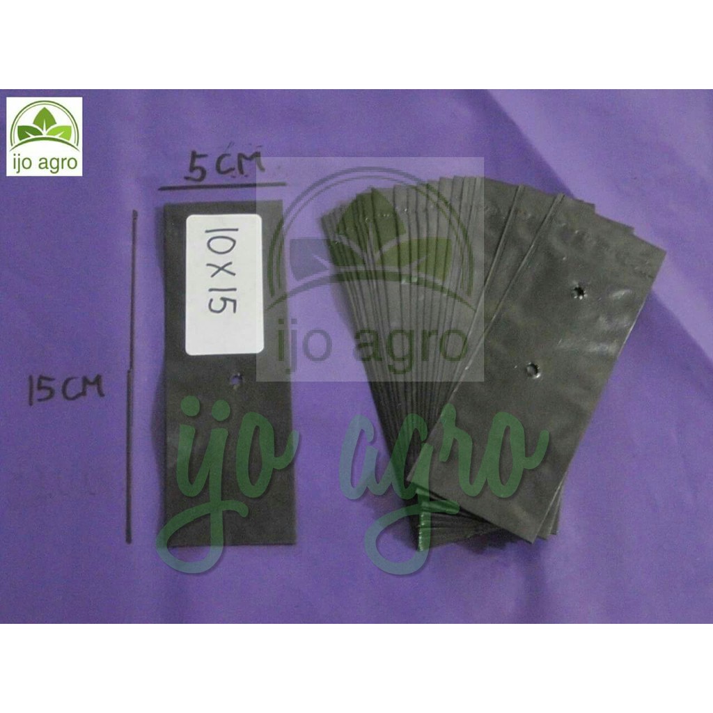 polybag / polibek kecil ukuran 10x15 (175 lembar)