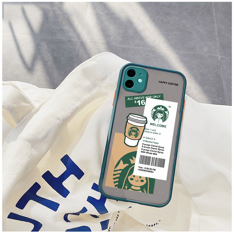 PRINTING HYBRID Starbucks case mi 11 lite redmi 4a 4x 5a 6a 7a 8 8a pro 9 9a 9c note 10 4g 5G note 4 5 7 8 8 pro 9 9 pro pocophone m5s